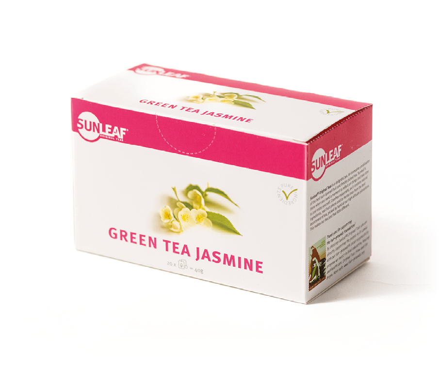 Sunleaf Greentea Jasmine 2 gr - Tea jasmine - 3000109